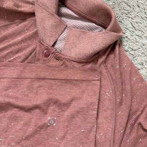 Lululemon Men’s Maroon Medium Polo Shirt Live In Practice Shirt